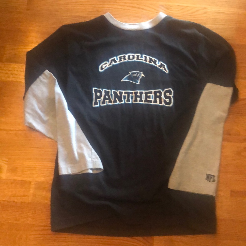 Youth XXL Carolina Panthers long sleeve shirt